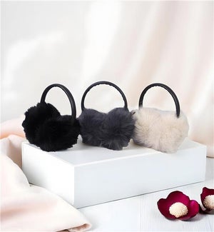 Leatherette Earmuffs 3 Ast
