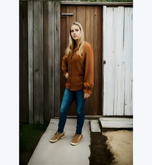 Swiss Dot Ruffle Blouse 1S, 1M, 1L, 1XL