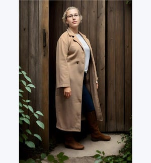 Relaxed Blazer Coat