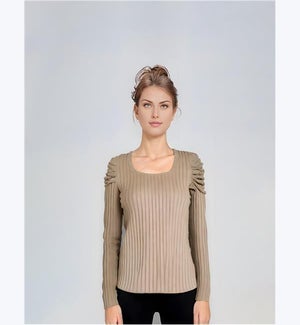 Ruffle Sleeve Top 1S, 1M, 1L, 1XL