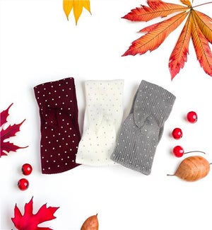 Bejeweled Ear Warmer 3 Ast