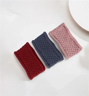 Woven Ear Warmer 3 Ast