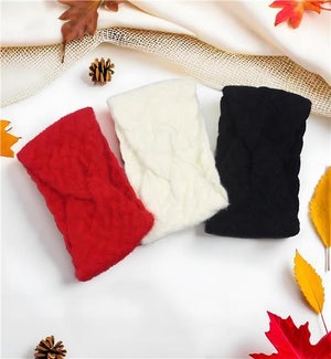 Braided Ear Warmer 3 Ast