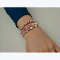 Bead Stacking Bracelets 3 Pcs Set 3 Ast