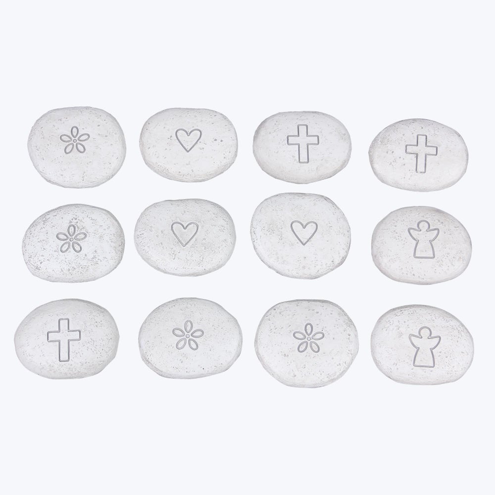 Resin Inspiration Rocks 12 Ast