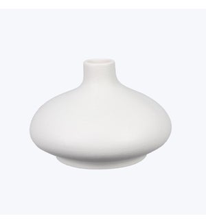 Stoneware White Vase
