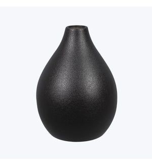 Stoneware Black Vase
