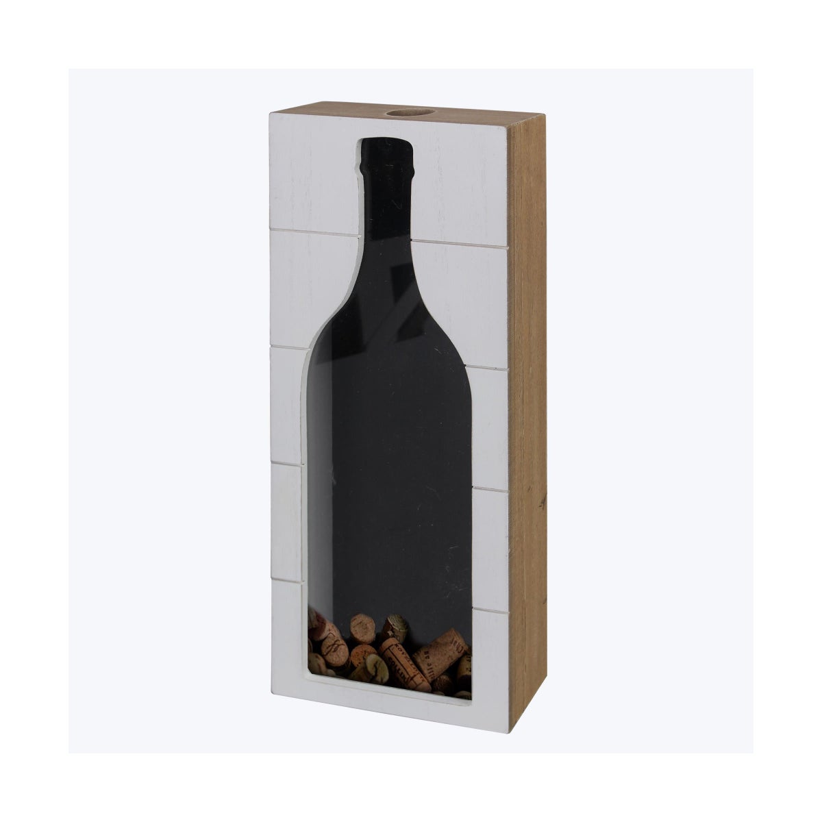 Wood Wine Bottle Cork Holder
