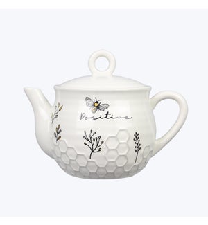 Honey Bee Ceramic Tea Pot