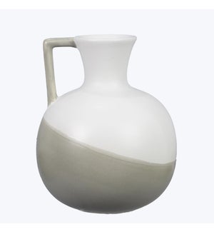 Stoneware Dipped Color Vase