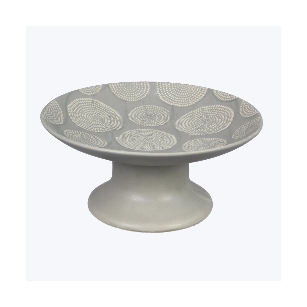 Ceramic Pedestal Plate