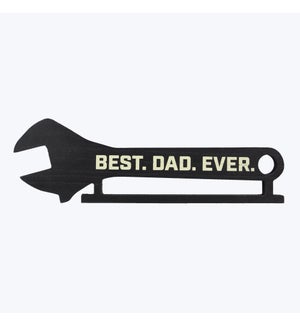 Wood Tabletop Wrench Dad Sign