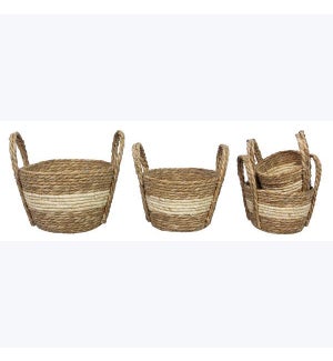 Grass Natural Home Basket 4 pc/set