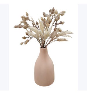 Artificial Mixed Dried Flowers in Ceramic Pot