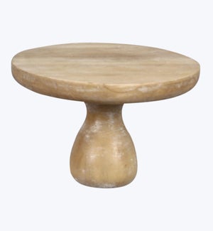 Natural Wood Pedestal