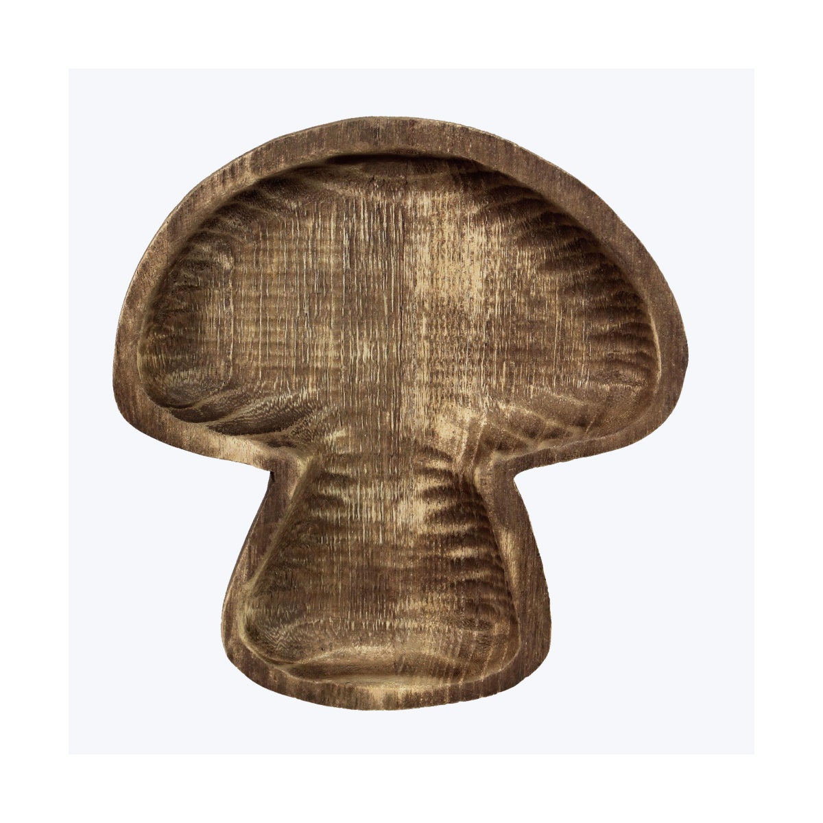 Wood Mushroom Tabletop Dish