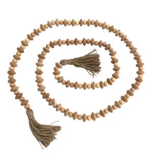 72L Wood Blessing Beads