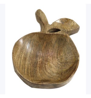 Mango Wood Carved Apple