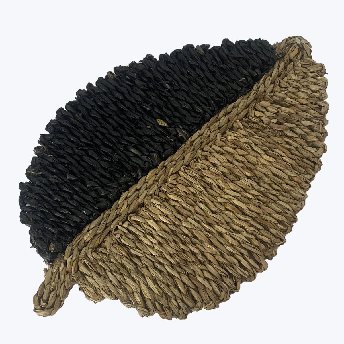 Seagrass Woven Leaf Wall/Tabletop Decor