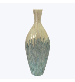 Capiz Shell Tabletop Vase