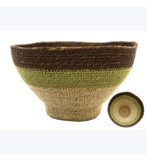 Seagrass Handwoven Decorative Bowl
