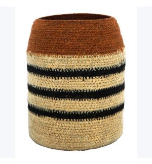 Seagrass Handwoven Vase/Basket