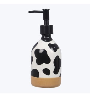 Ceramic Cow Soap Dispenser