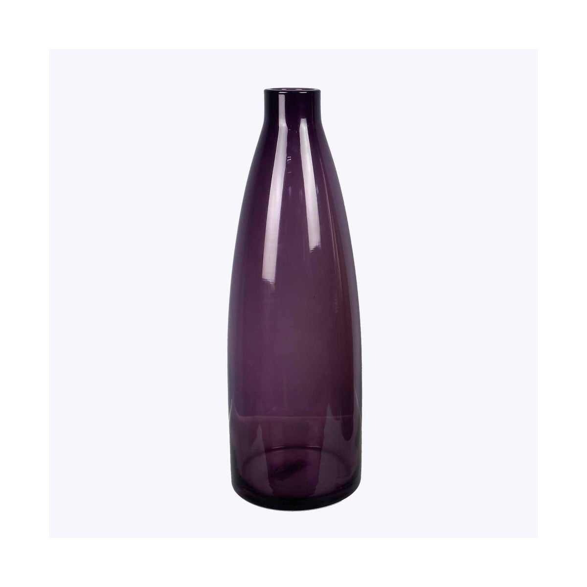 Glass Vase Plum