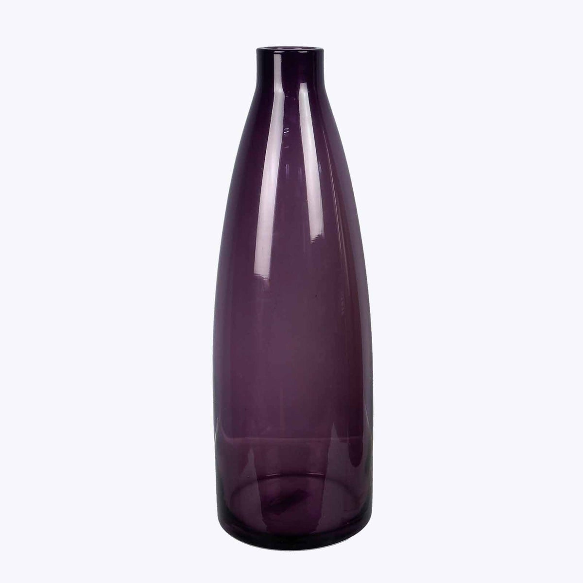 Glass Vase Plum