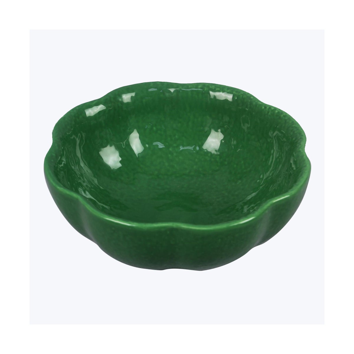 Ceramic Lime Fruit Bowl Green