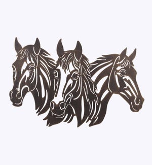 Metal Laser Cut Horse Design Wall Art