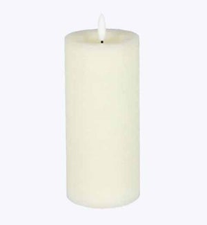 Real Wax LED Flickering Candle Medium Cream