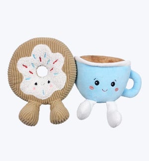 Fabric Doughnut and Coffee Tabletop Decor