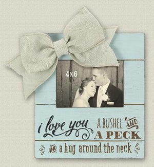 Wood Love You Picture Frame