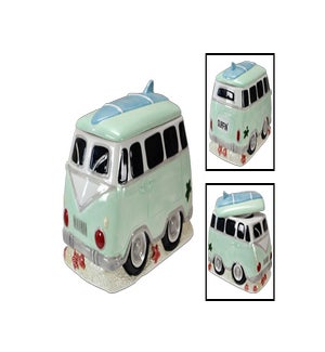 Ceramic Wagon Cookie Jar