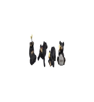 Resin Mini Bears 4 Ast