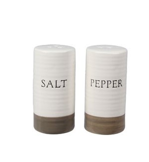 Ceramic Salt and Pepper Set