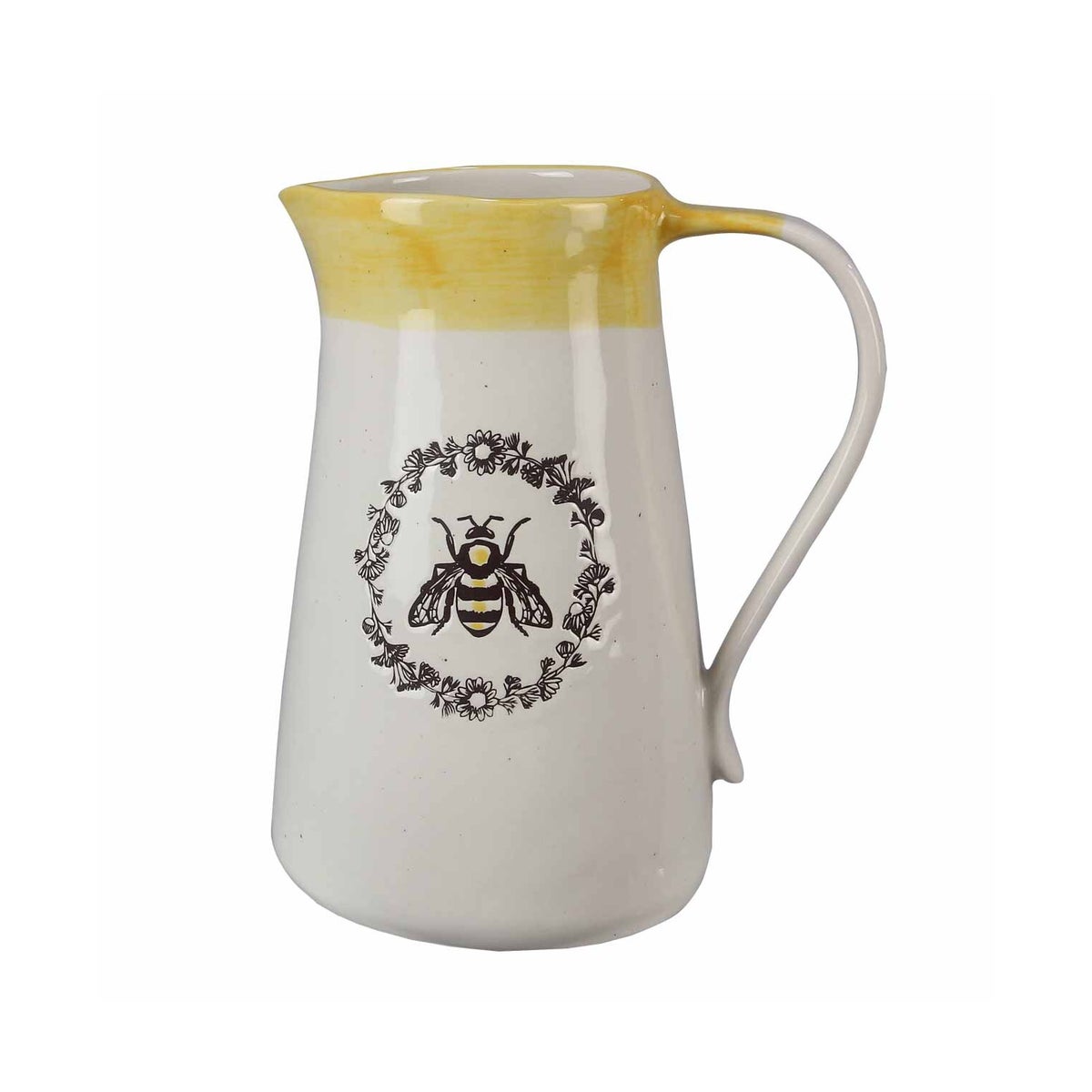 Ceramic Bee Vase/Pitcher