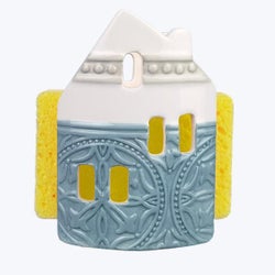 Ceramic Casual Provincial Sponge Holder with Sponge