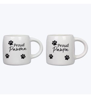 Ceramic Pet Mom/Dad Extra Large 20 oz Mug, 2 assorted
