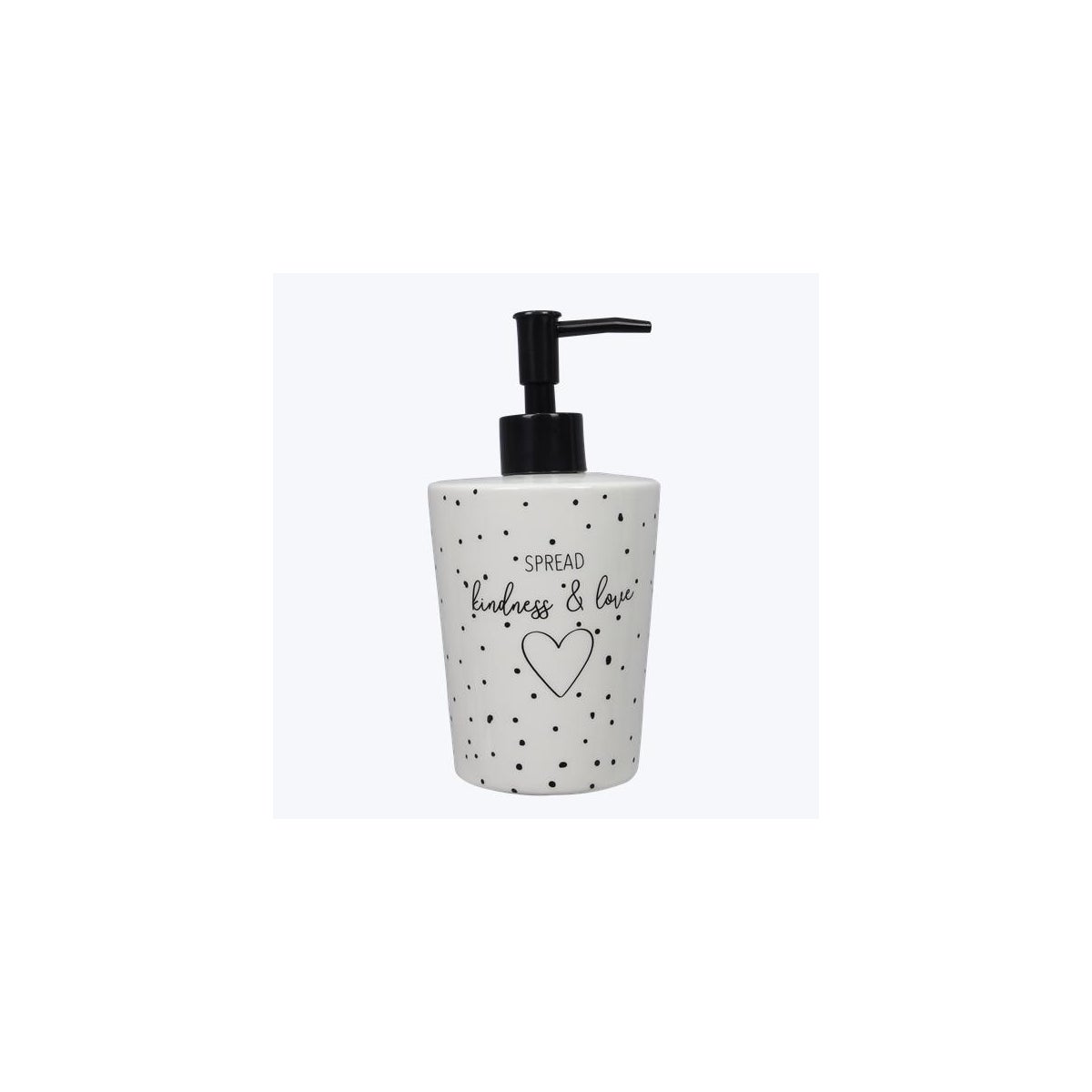 Ceramic Kindness & Love Lotion/Soap Dispenser
