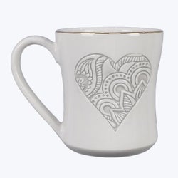 Ceramic Love/Wedding 17oz Mug, 4 assorted