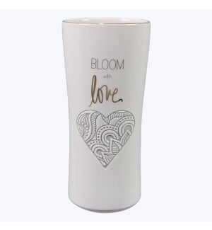 Ceramic Love Flower Vase