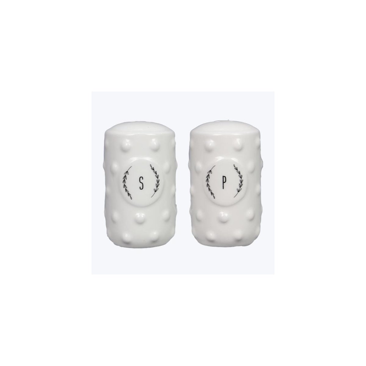 Cottage Core Ceramic Salt and Pepper Shaker, 2pcs/set
