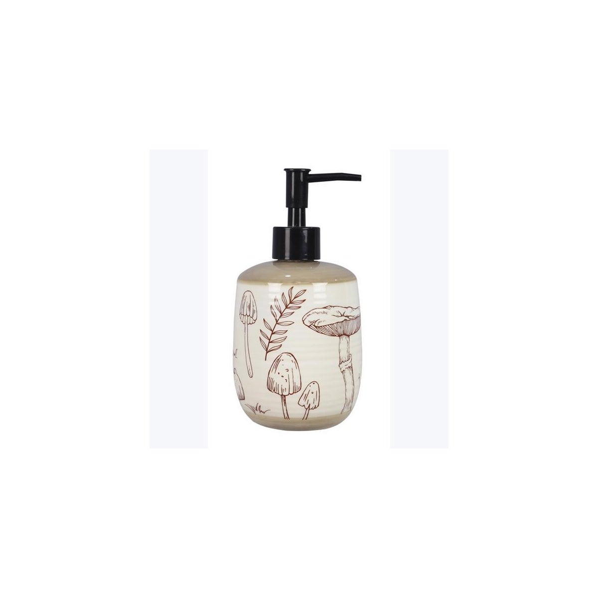 Ceramic Mushroom Soap Dispenser