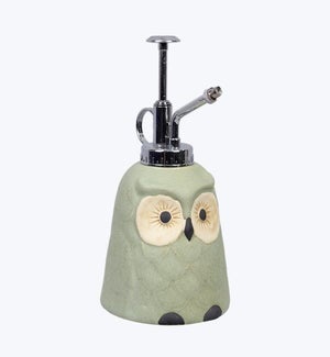 Stoneware Owl Design Plant Mister