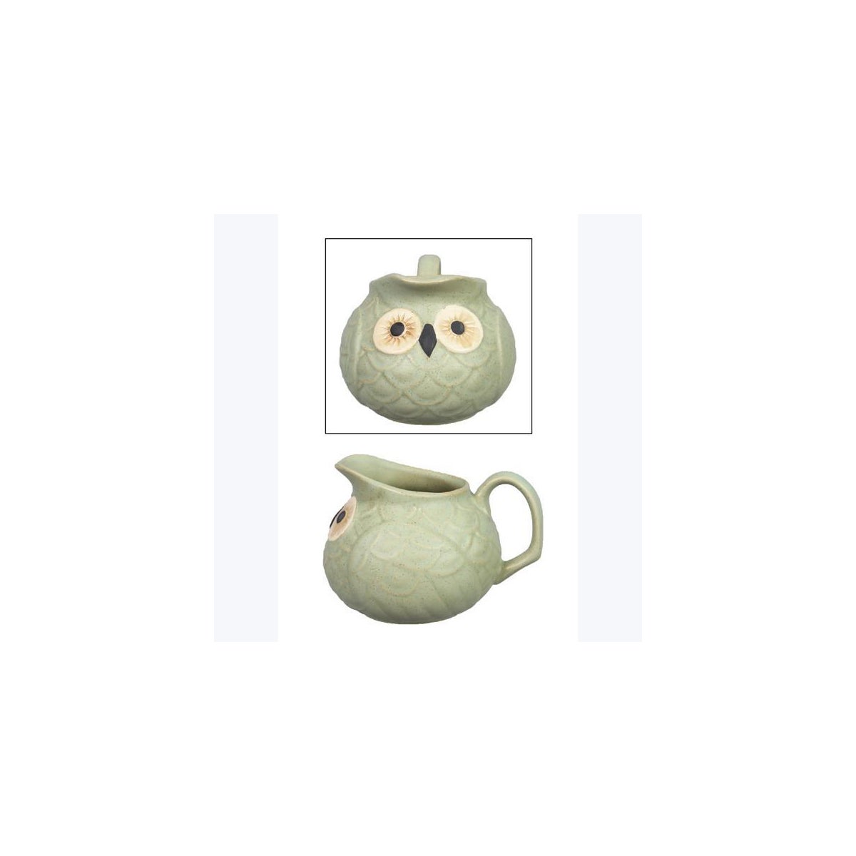 Stoneware Owl Mini Pitcher