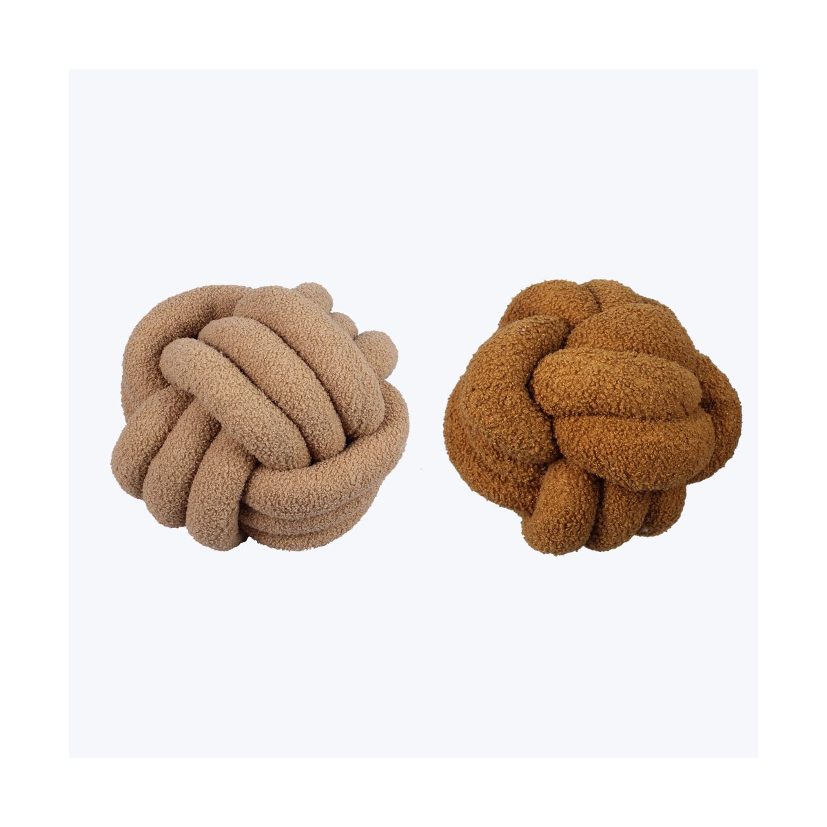 Knotted Ball Pillows 2 Ast