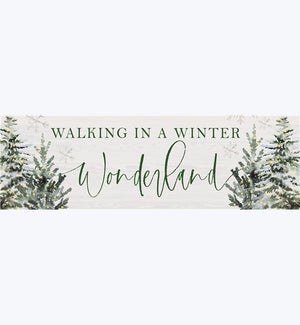 Wood Wonderland Wall Plaque