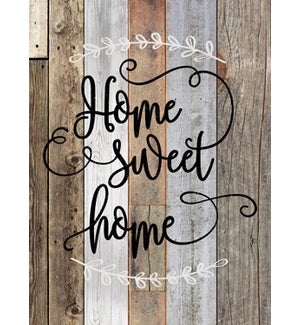 Wood Home sweet Wall Plaque
